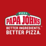 This picture shows the Papa John's company logo