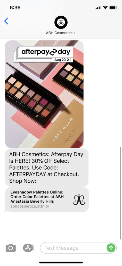 ABH Text Message Marketing Example - 08.20.2020.png