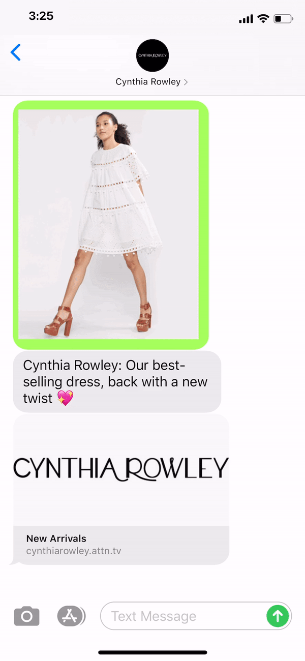Cynthia-Rowley-Text-Message-Marketing-Example---07.16.2020