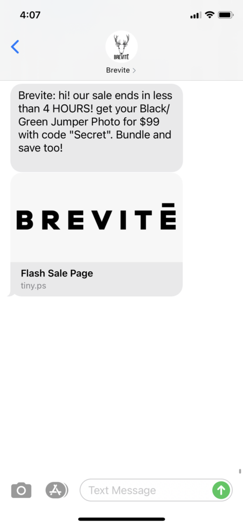 Brevite Text Message Marketing Example - 09.29.2020.png