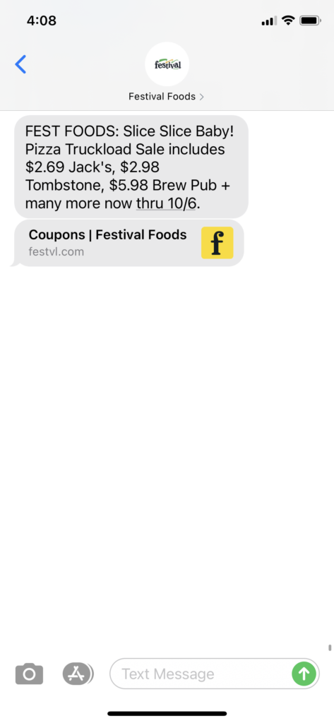 Festival Foods Text Message Marketing Example - 09.29.2020.png