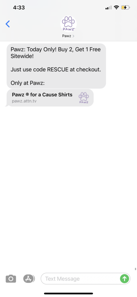 Pawz Text Message Marketing Example - 09.30.2020.png