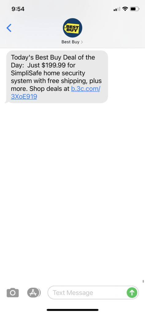 Best Buy Text Message Marketing Example - 11.13.2020.PNG