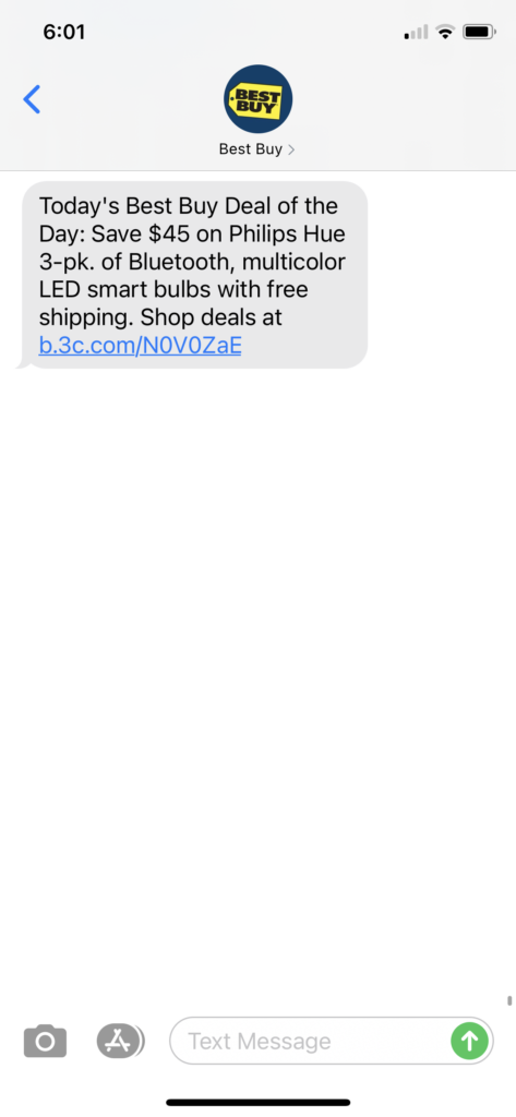 Best Buy Text Message Marketing Example - 11.21.2020.PNG