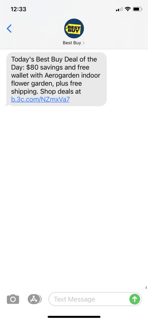 Best Buy Text Message Marketing Example - 11.27.2020.PNG