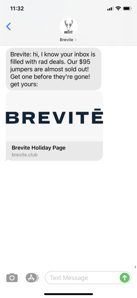 Brevite Text Message Marketing Example - 11.27.2020.PNG