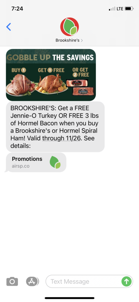 Brookshires Text Message Marketing Example - 11.19.2020.PNG