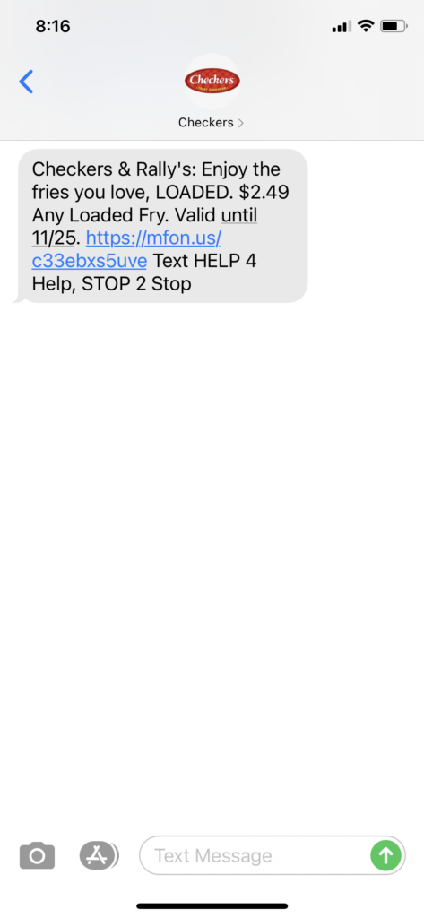 Checker's Text Message Marketing Example - 11.18.2020.PNG