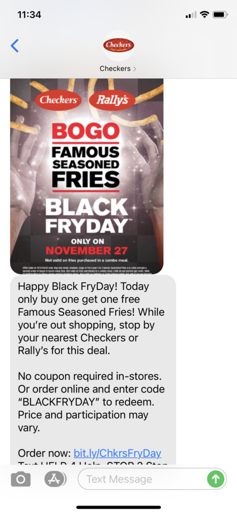 Checkers Text Message Marketing Example - 11.27.2020.PNG