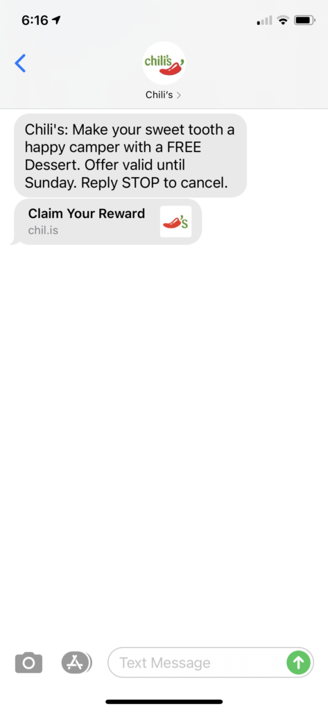Chili's Text Message Marketing Example - 11.20.2020.PNG