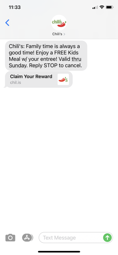 Chili's Text Message Marketing Example - 11.27.2020.PNG
