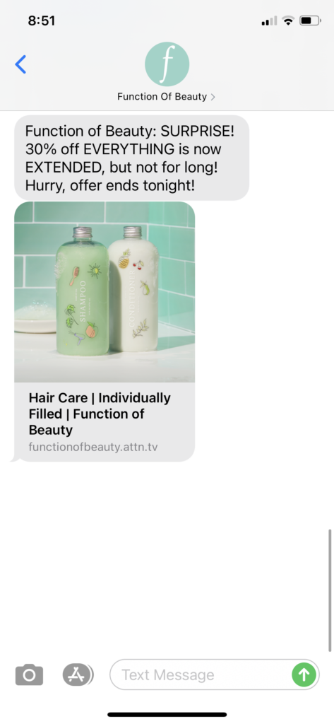 Function of Beauty Text Message Marketing Example - 11.29.2020.PNG