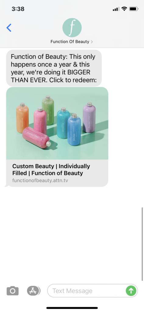 Function of beauty Text Message Marketing Example - 11.26.2020.PNG