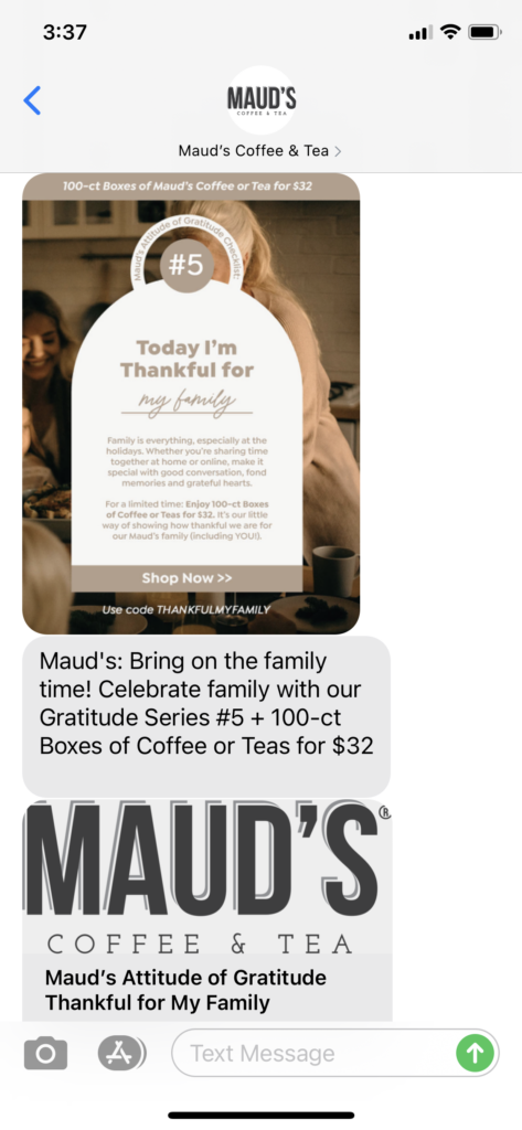 Maud's Text Message Marketing Example - 11.26.2020.PNG