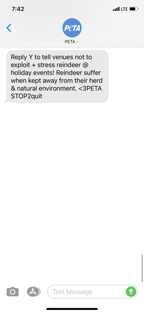 PETA Text Message Marketing Example - 11.25.2020.PNG