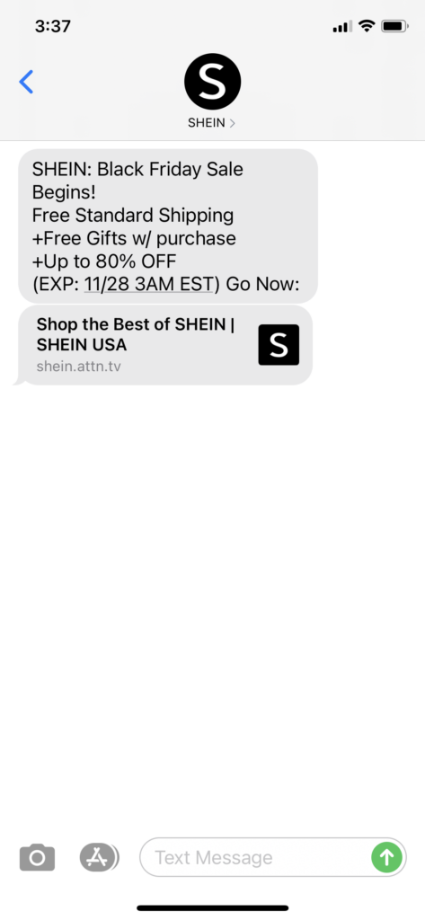 SHEIN Text Message Marketing Example - 11.26.2020.PNG