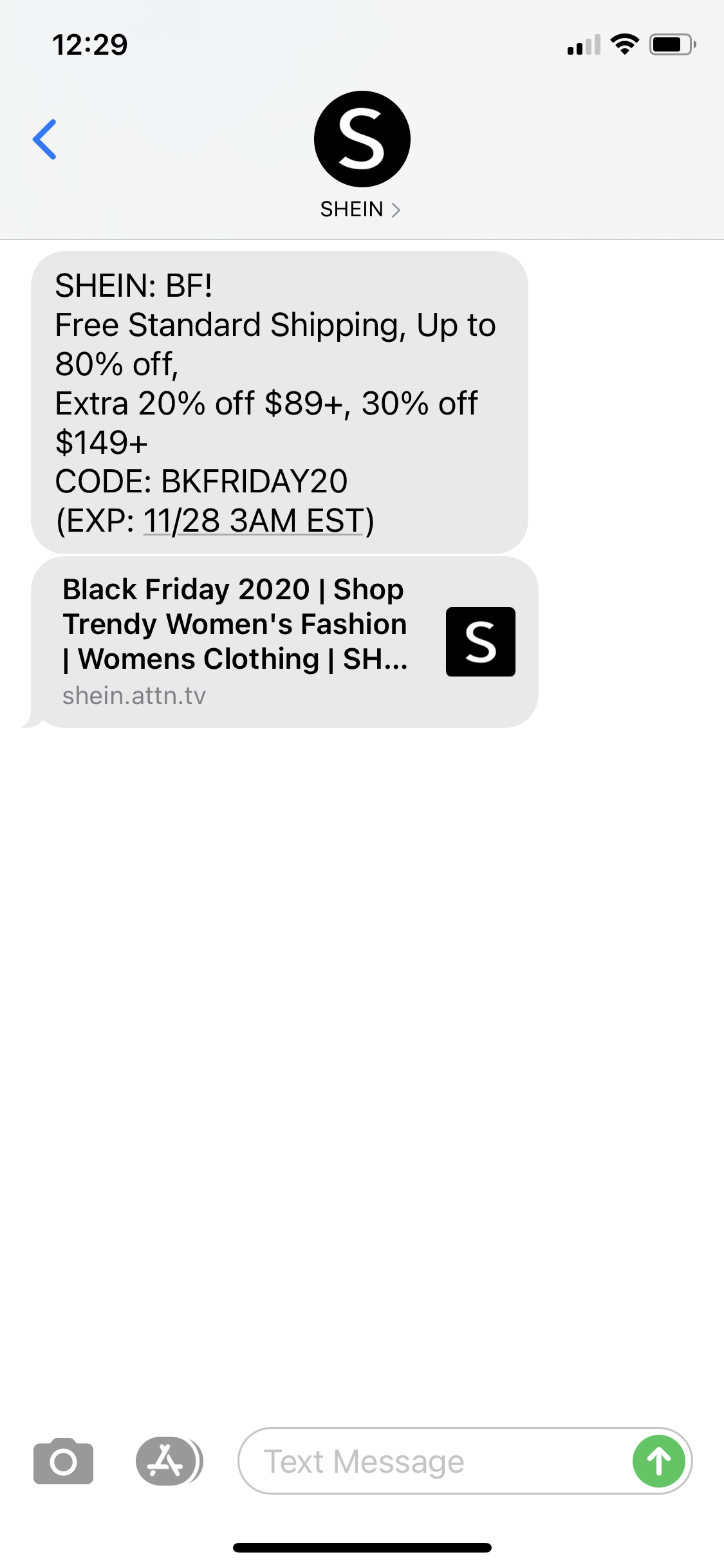 shein comments examples