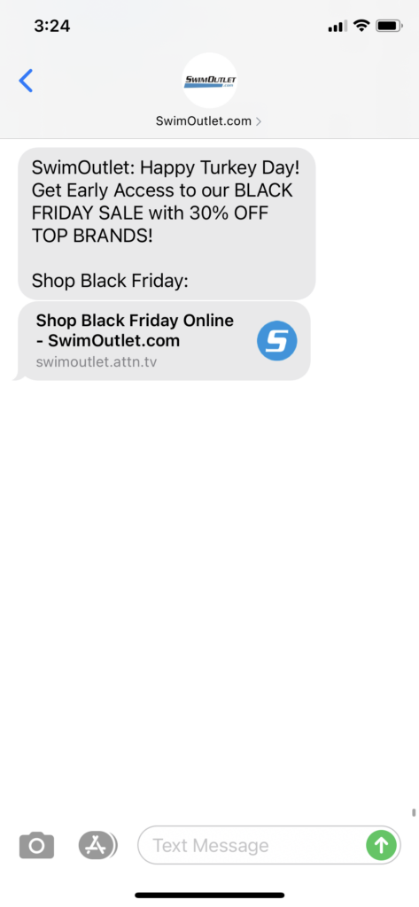 SwimOutlet.com Text Message Marketing Example 2- 11.26.2020.PNG