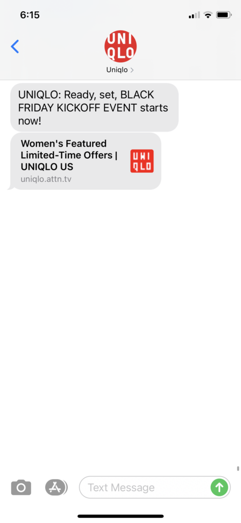 Uniqlo Text Message Marketing Example - 11.20.2020.PNG