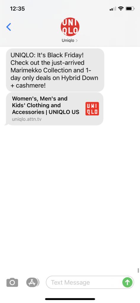 Uniqlo Text Message Marketing Example2 - 11.27.2020.PNG