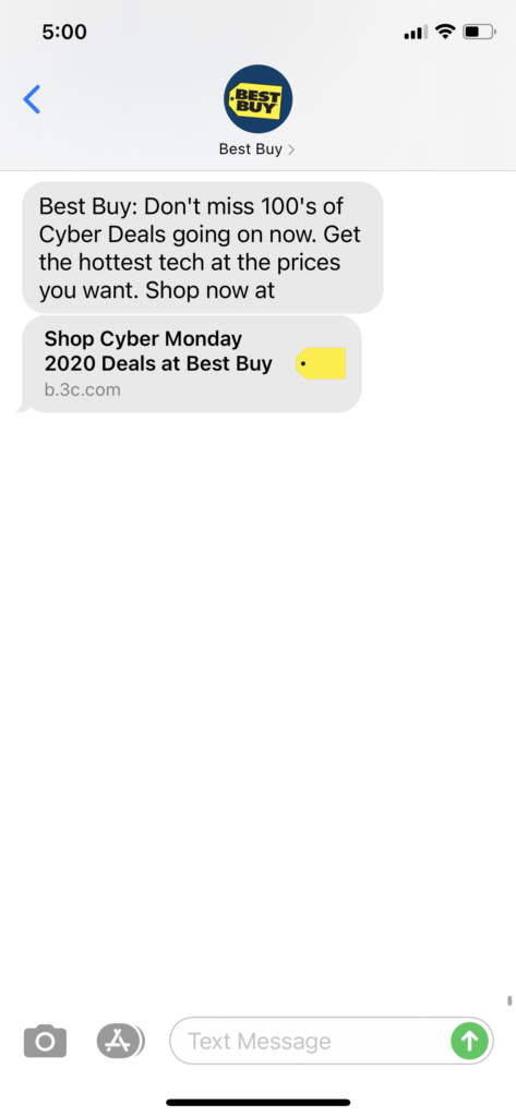 Best Buy Text Message Marketing Example - 12.01.2020.PNG