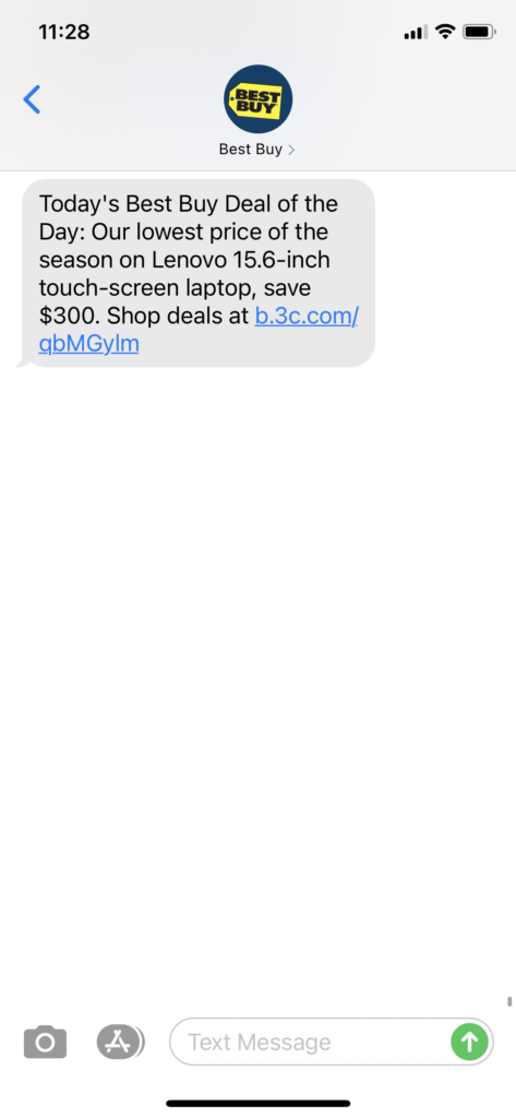 Best Buy Text Message Marketing Example - 12.10.2020.PNG