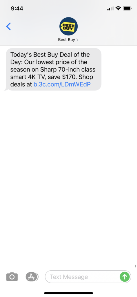 Best Buy Text Message Marketing Example - 12.13.2020.PNG