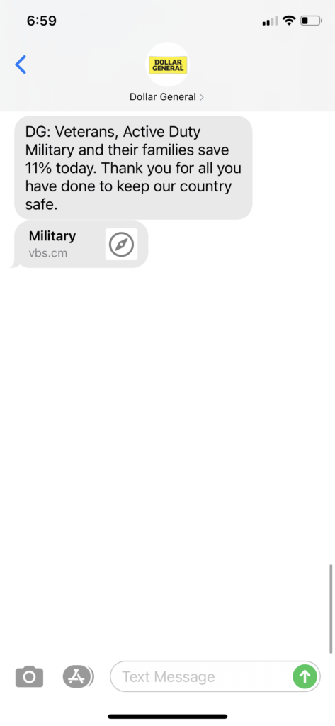 Dollar General Text Message Marketing Example - 11.11.2020.PNG