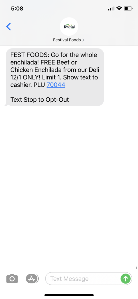 Festival Foods Text Message Marketing Example - 12.01.2020.PNG