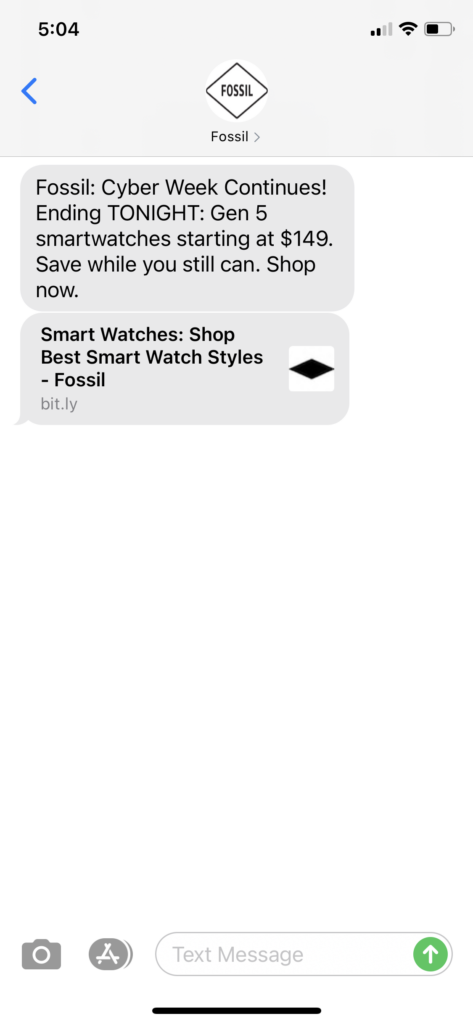 Fossil Text Message Marketing Example - 12.01.2020.PNG