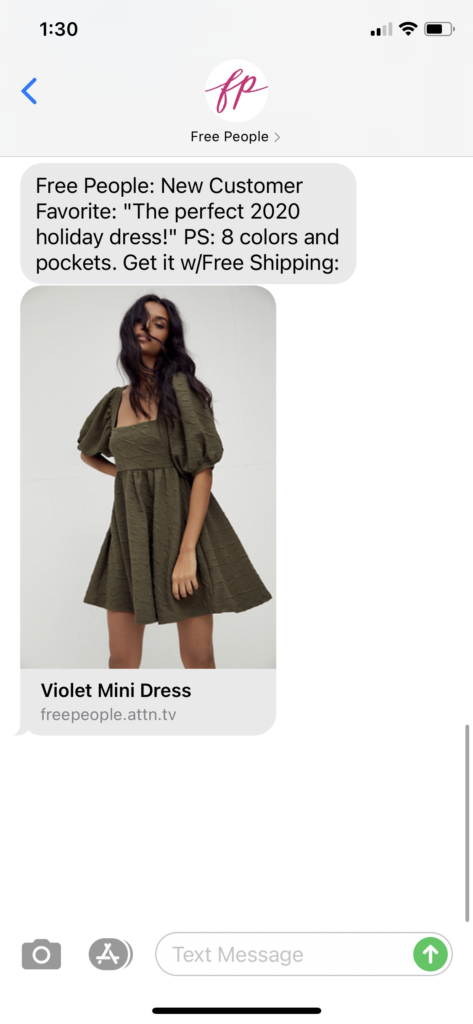 Free People Text Message Marketing Example - 12.04.2020.PNG