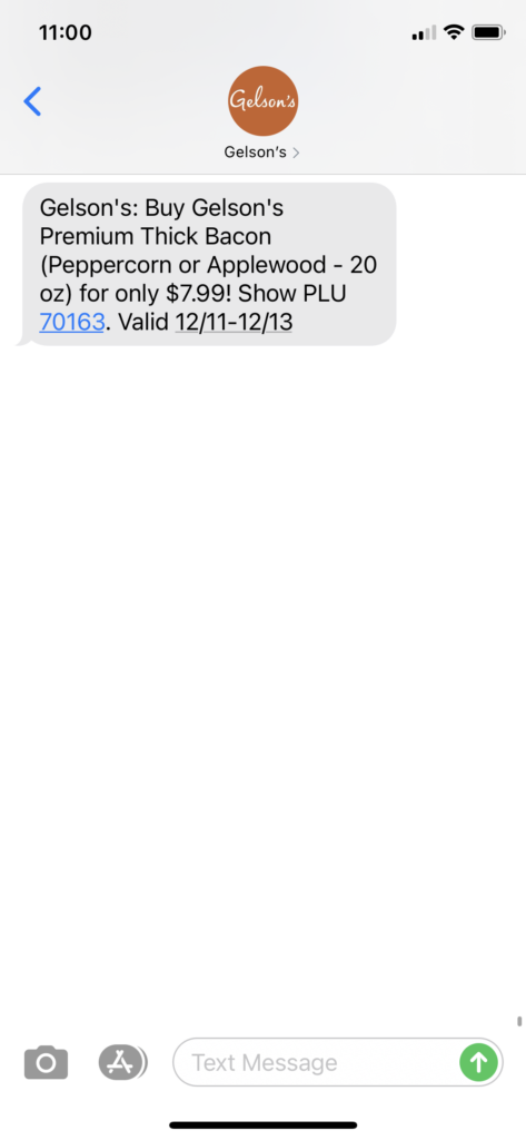 Gelson's Text Message Marketing Example - 12.11.2020.PNG