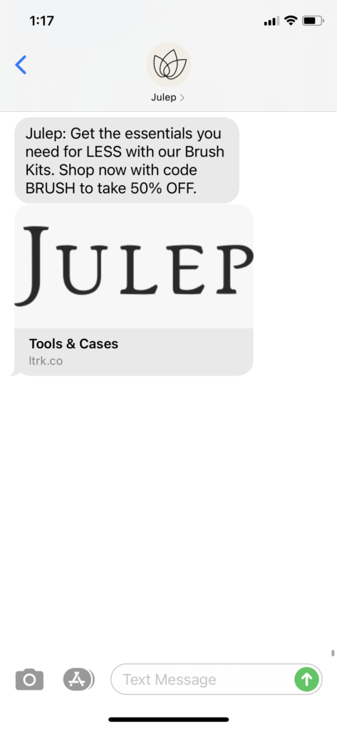 Julep Text Message Marketing Example - 12.05.2020.PNG