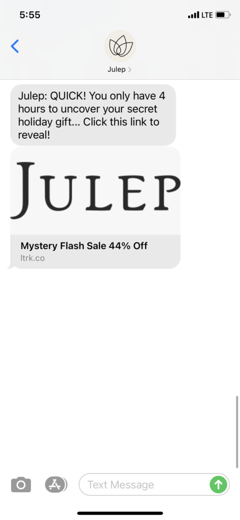 Julep Text Message Marketing Example - 12.17.2020.PNG