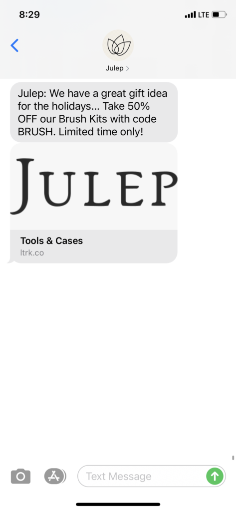 Julep Text Message Marketing Example - 12.4.2020.PNG