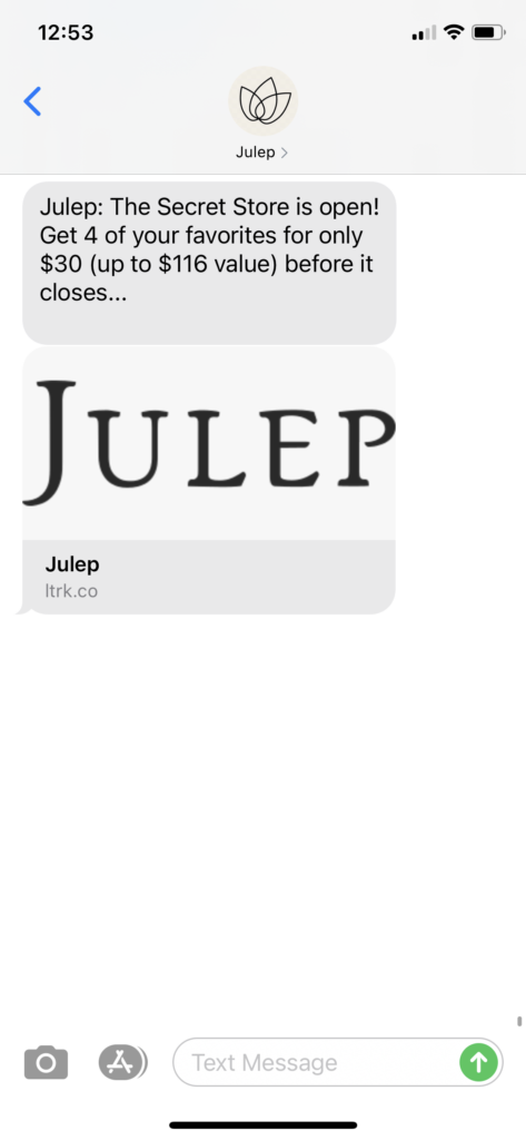 Julep Text Message Marketing Example - 12.7.2020.PNG