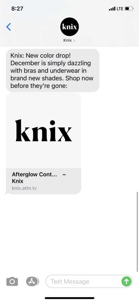 Knix Text Message Marketing Example - 12.4.2020.PNG
