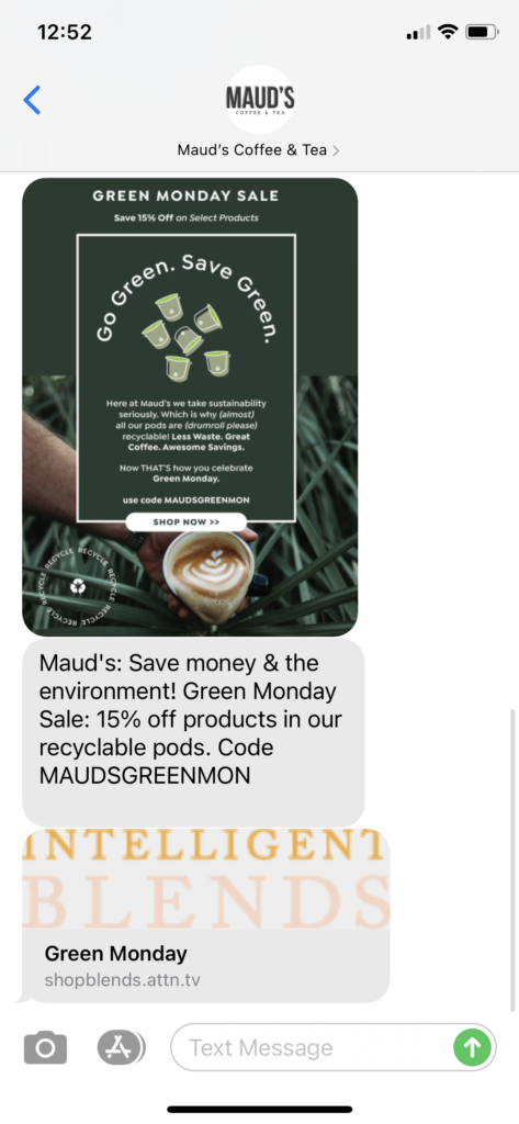 Maud's Text Message Marketing Example - 12.7.2020.PNG