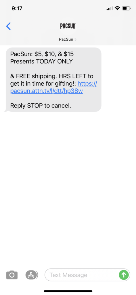 PacSun Text Message Marketing Example - 12.14.2020.PNG