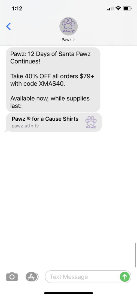 Pawz Text Message Marketing Example - 12.05.2020.PNG