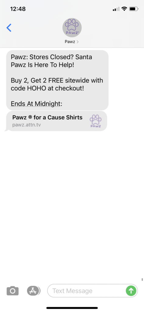 Pawz Text Message Marketing Example - 12.7.2020.PNG