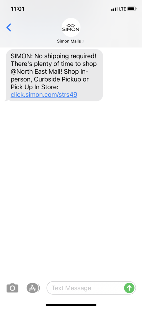 Simon Malls Text Message Marketing Example - 12.17.2020.PNG