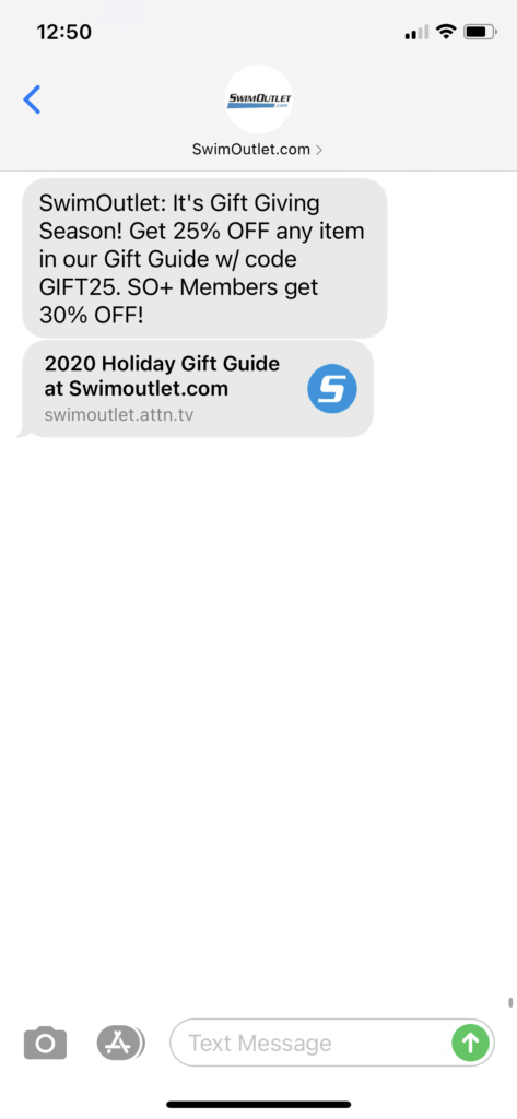 SwimOutlet.com Text Message Marketing Example - 12.7.2020.PNG