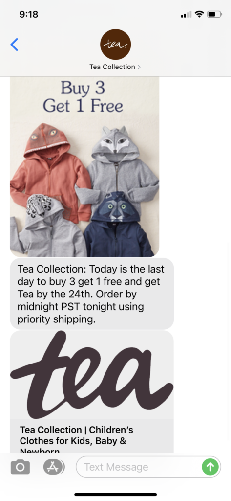 Tea Collection Text Message Marketing Example - 12.14.2020.PNG