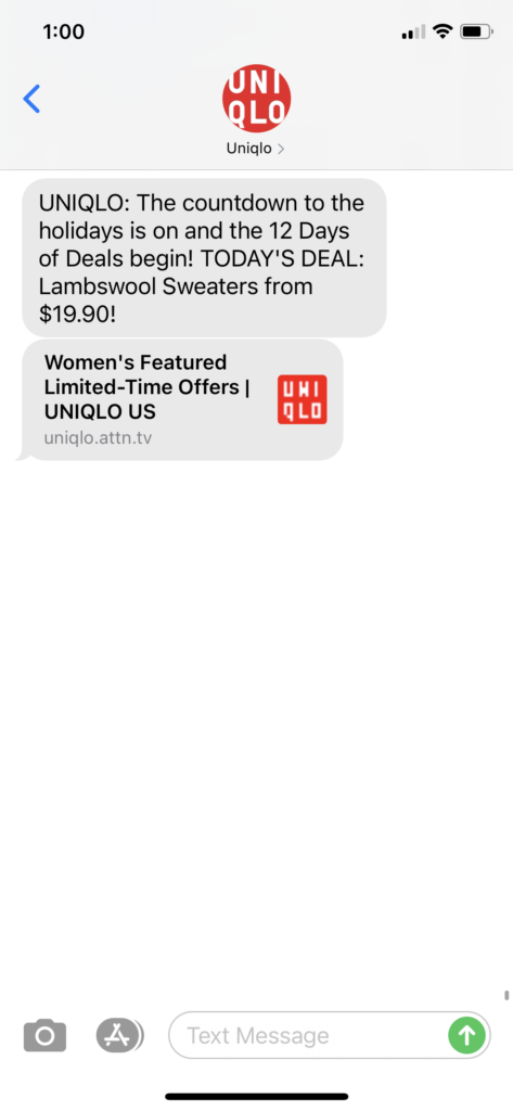 Uniqlo Text Message Marketing Example - 12.06.2020.PNG