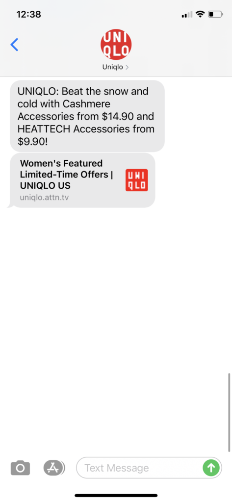 Uniqlo Text Message Marketing Example - 12.16.2020.PNG