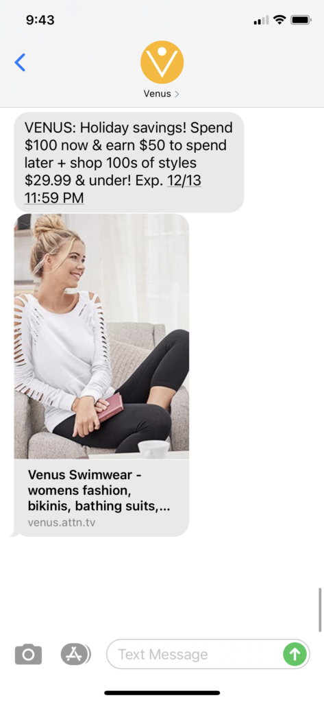 Venus Text Message Marketing Example - 12.13.2020.PNG
