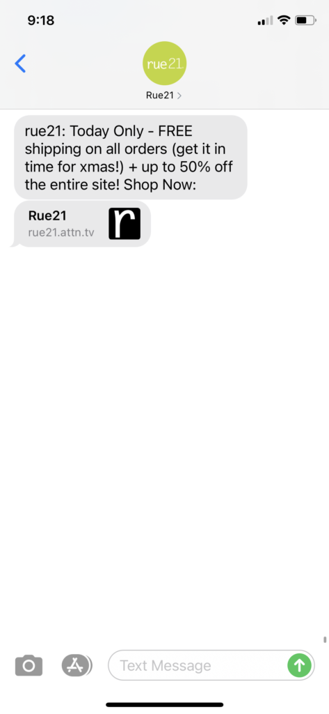 rue21Text Message Marketing Example - 12.14.2020.PNG