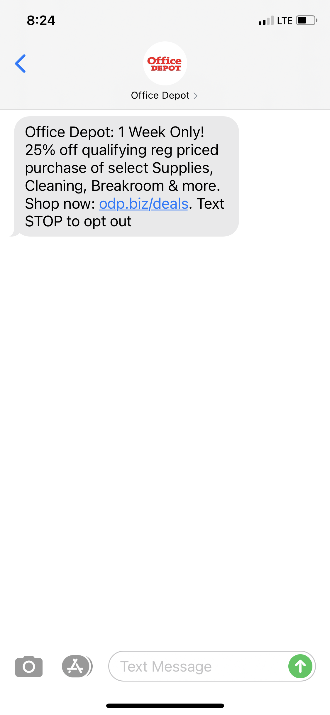 office-depot-text-message-marketing-example-05-18-2021-sms-archives