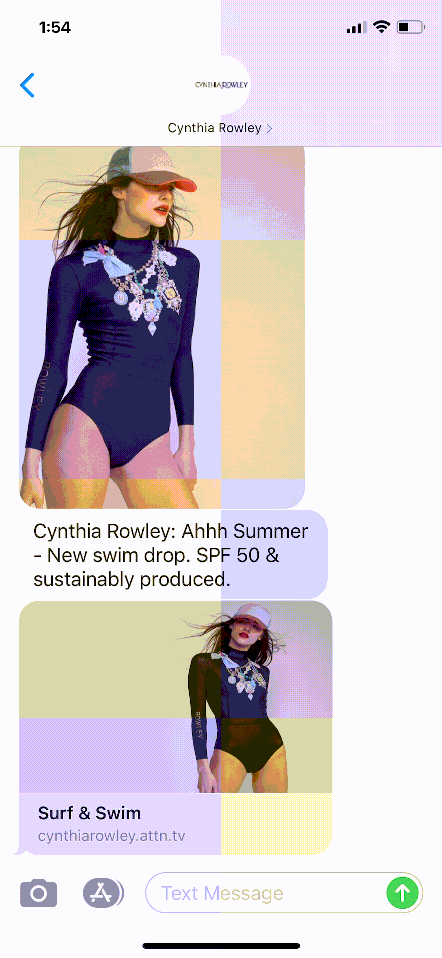 Cynthia-Rowley-Text-Message-Marketing-Example-05.29.2021